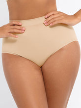 Klassischer Shaping-Slip mit hoher Taille – Hautfarben